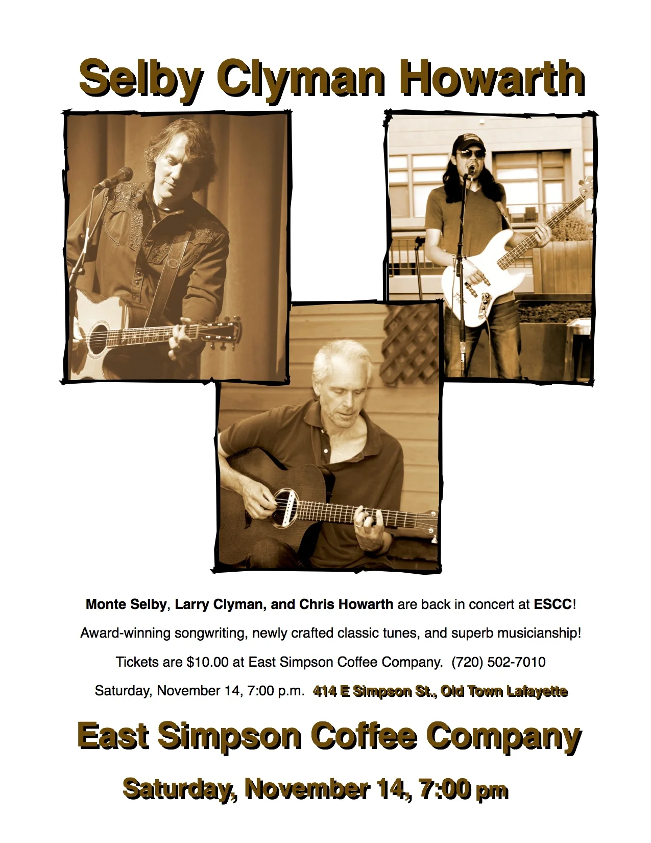 Selby Clyman Howarth Live!