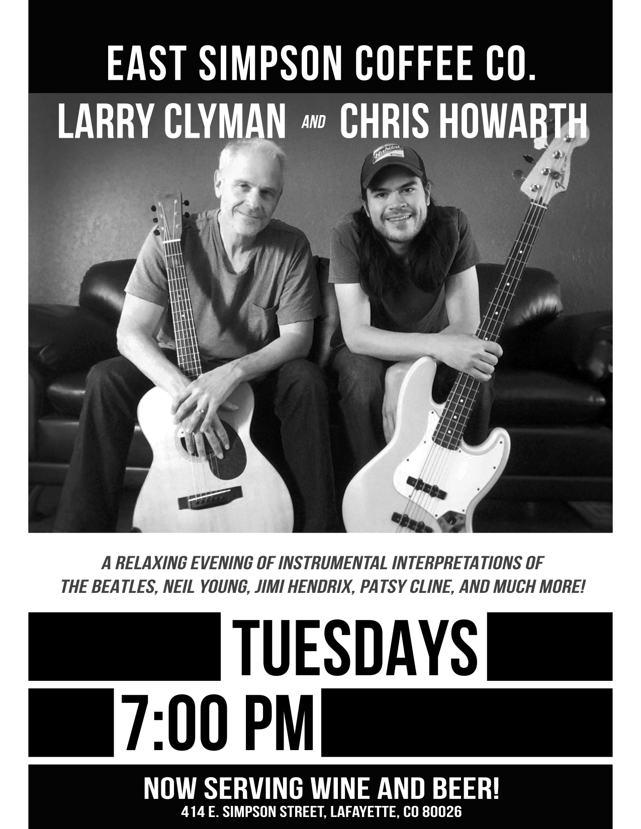 Tuesday Night Music on the Patio