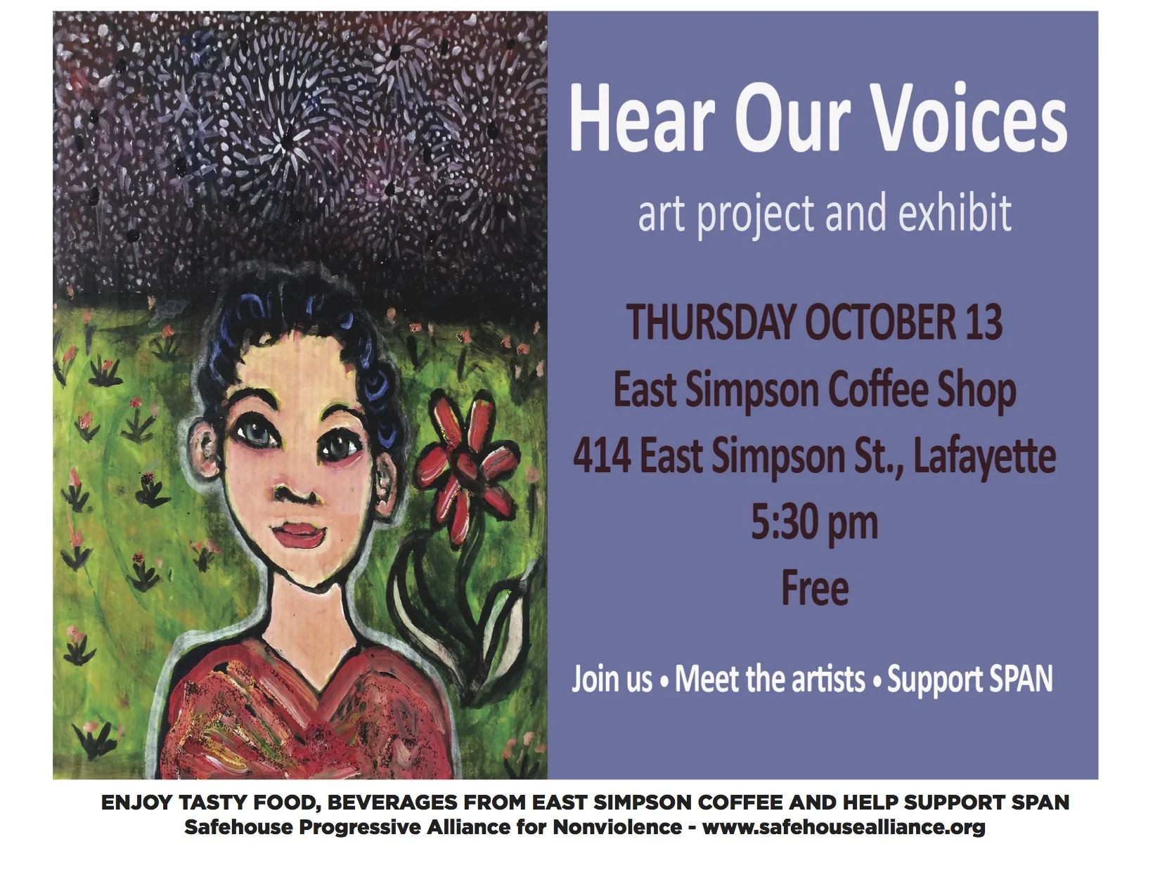 Hear Our Voices Art Project/Exhibit