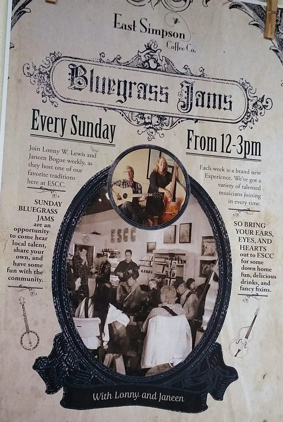 Bluegrass Jam Sundays