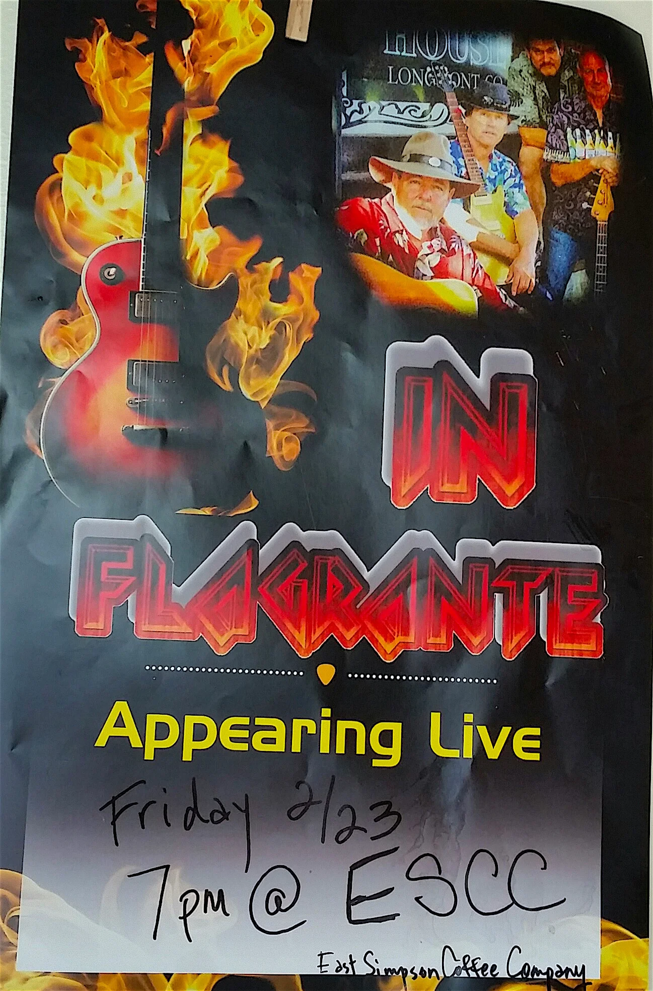 Live music with In Flagrante