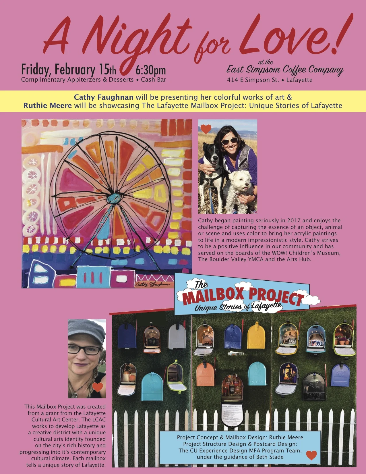 A Night For Love Art Reception