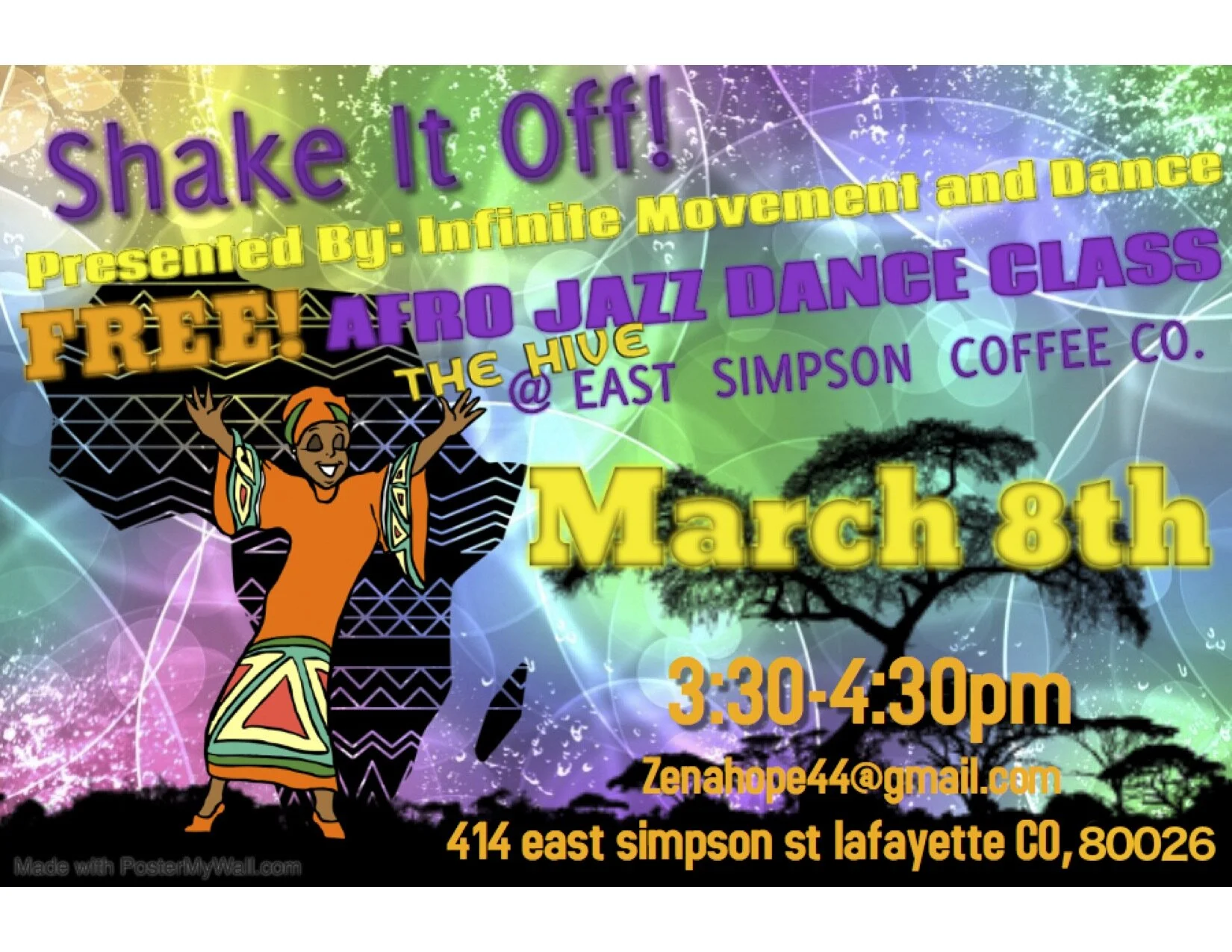 FREE Afro Jazz Class!