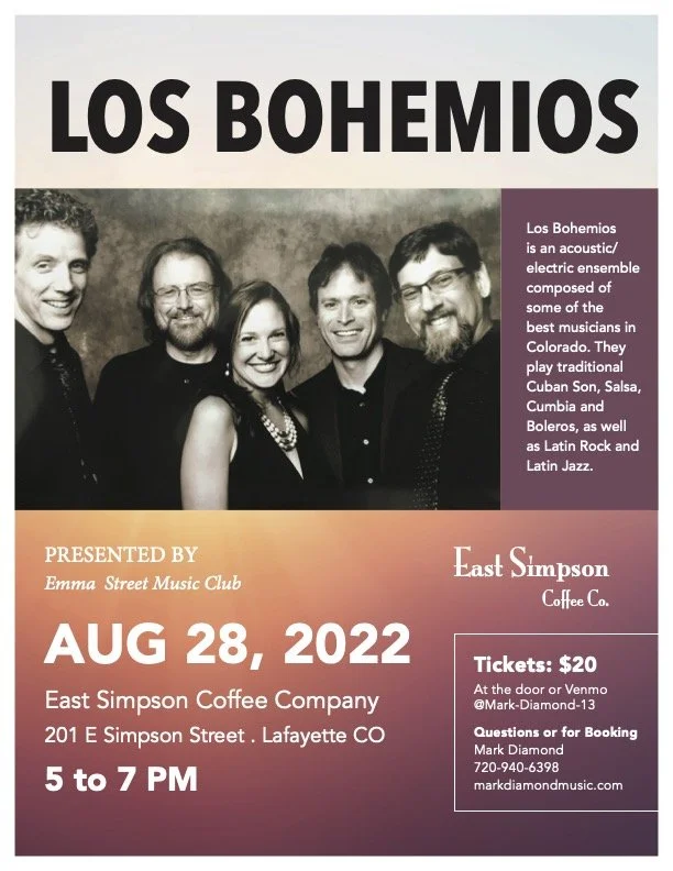 Los Bohemios (paid event)