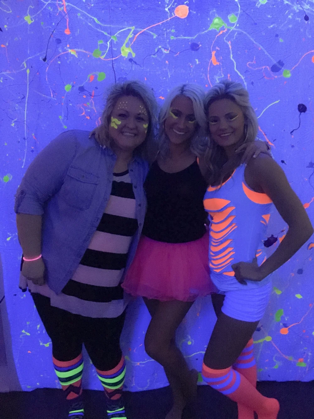 The two masterminds behind the surprise...Miss Autumn and Miss Fallon