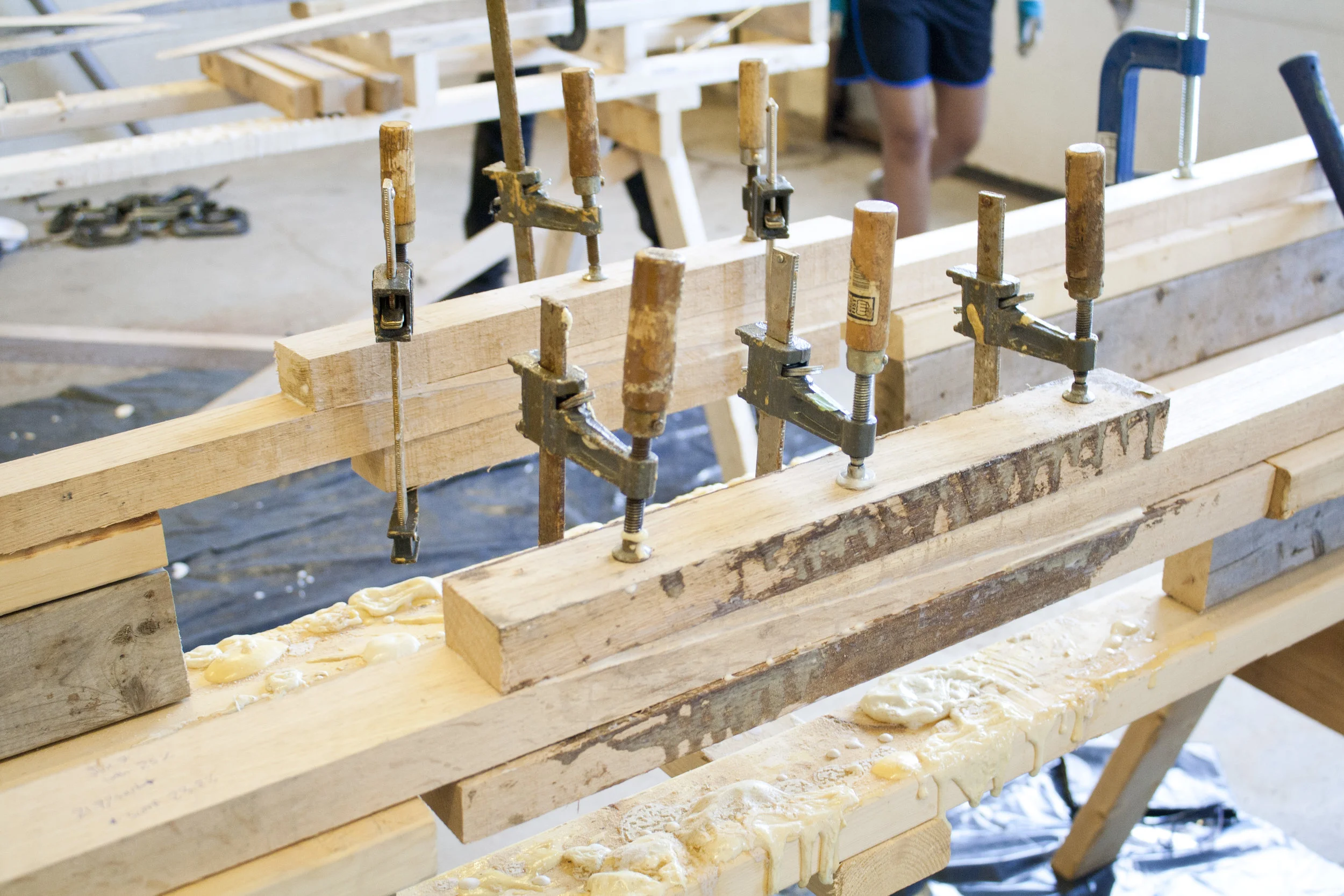 Gluing Laths