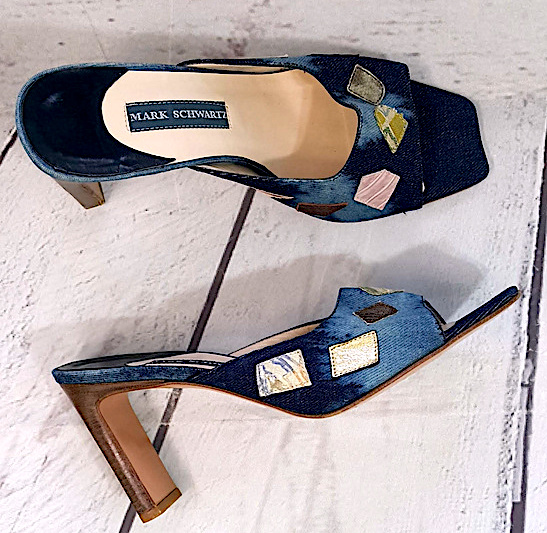 MARK SCHWARTZ PATCH DENIM SANDAL 1997peg.jpeg