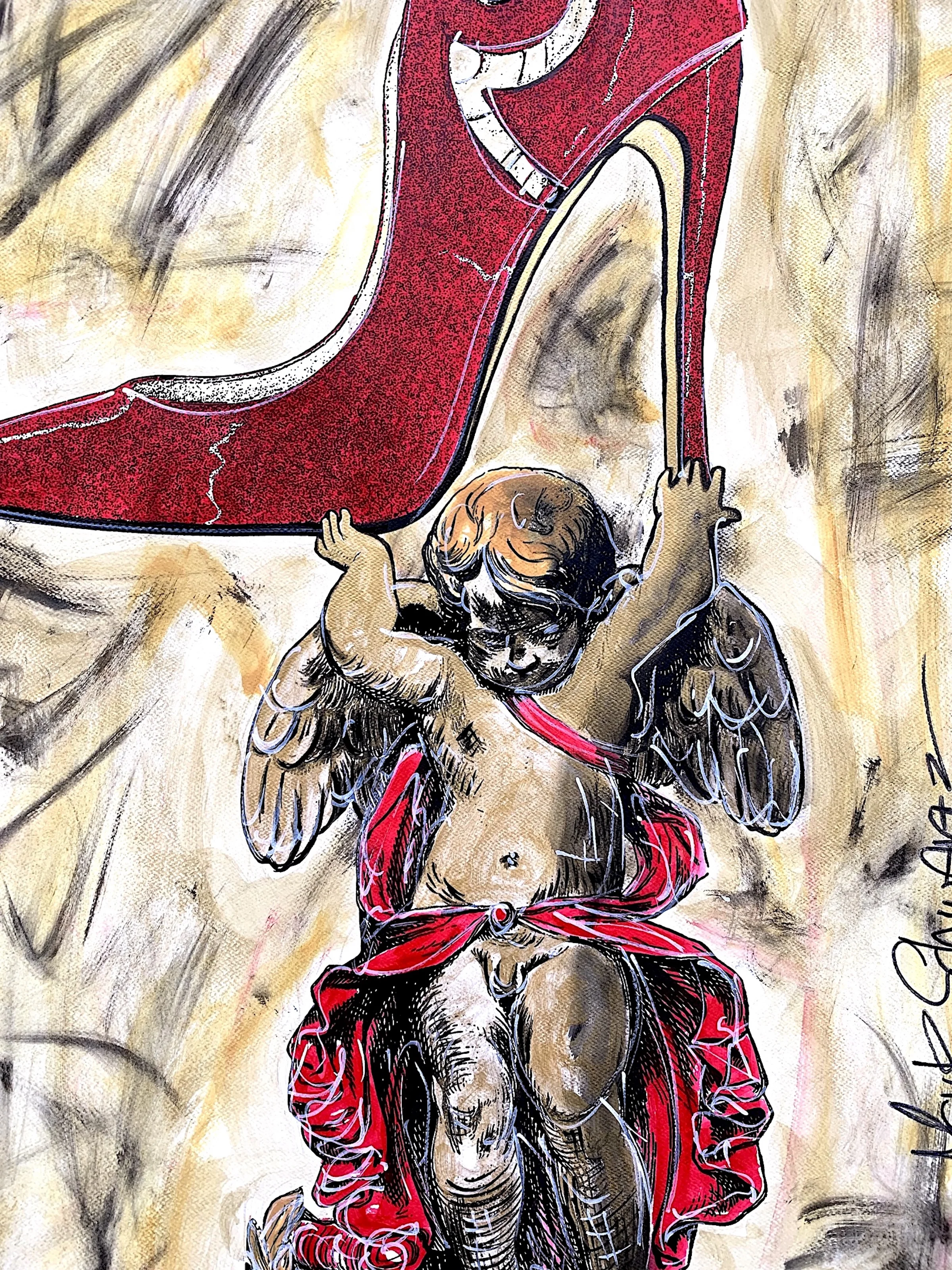 CHERUB AND RED SHOE CLOSE .jpg
