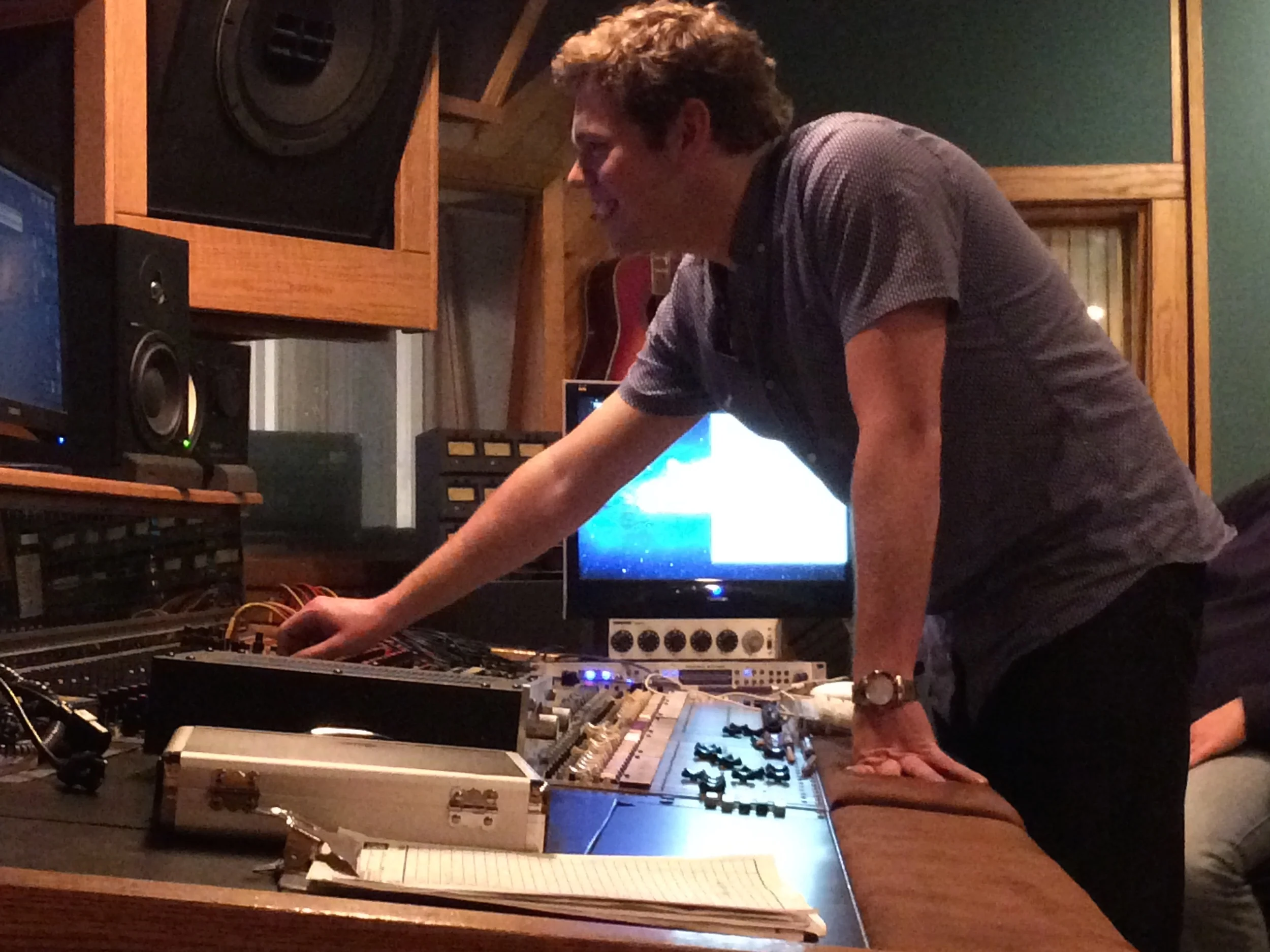 Engineering a session with The Matt Cook Collective at Westend Studios – Kansas City '16