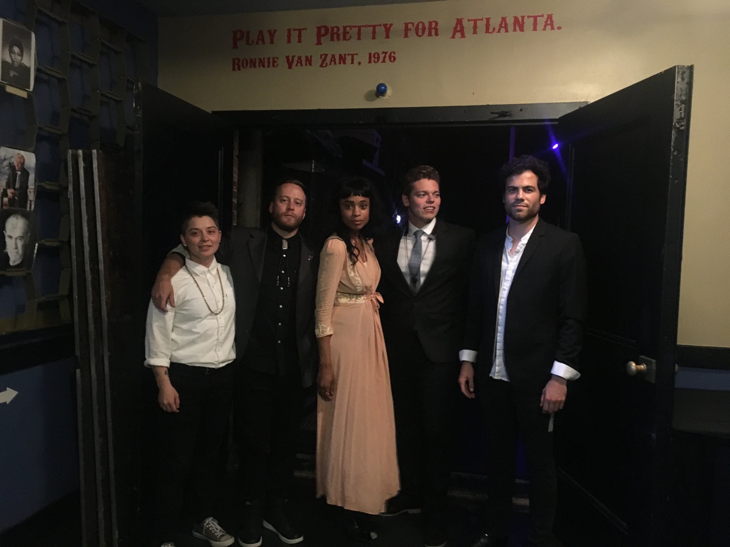 Backstage at The Fox Theater in Atlanta, GA - opening for Sturgill Simpson - Summer 2017