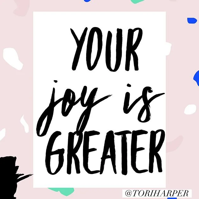 “Your joy is greater than a thousand sorrows” no matter what we go through, we can always rely on God’s joy for strength