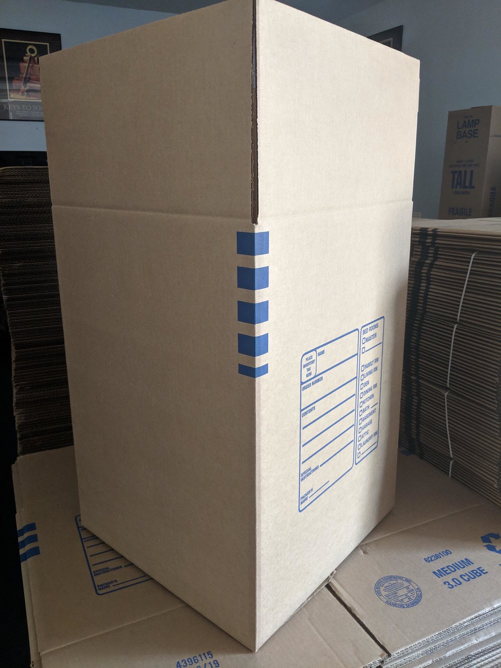 3.0cu ft Moving Box  Corrugated Plastic Moving Boxes