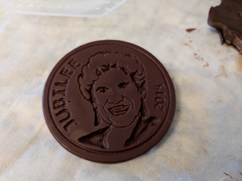  The result, a few small bubbles but overall a success. 