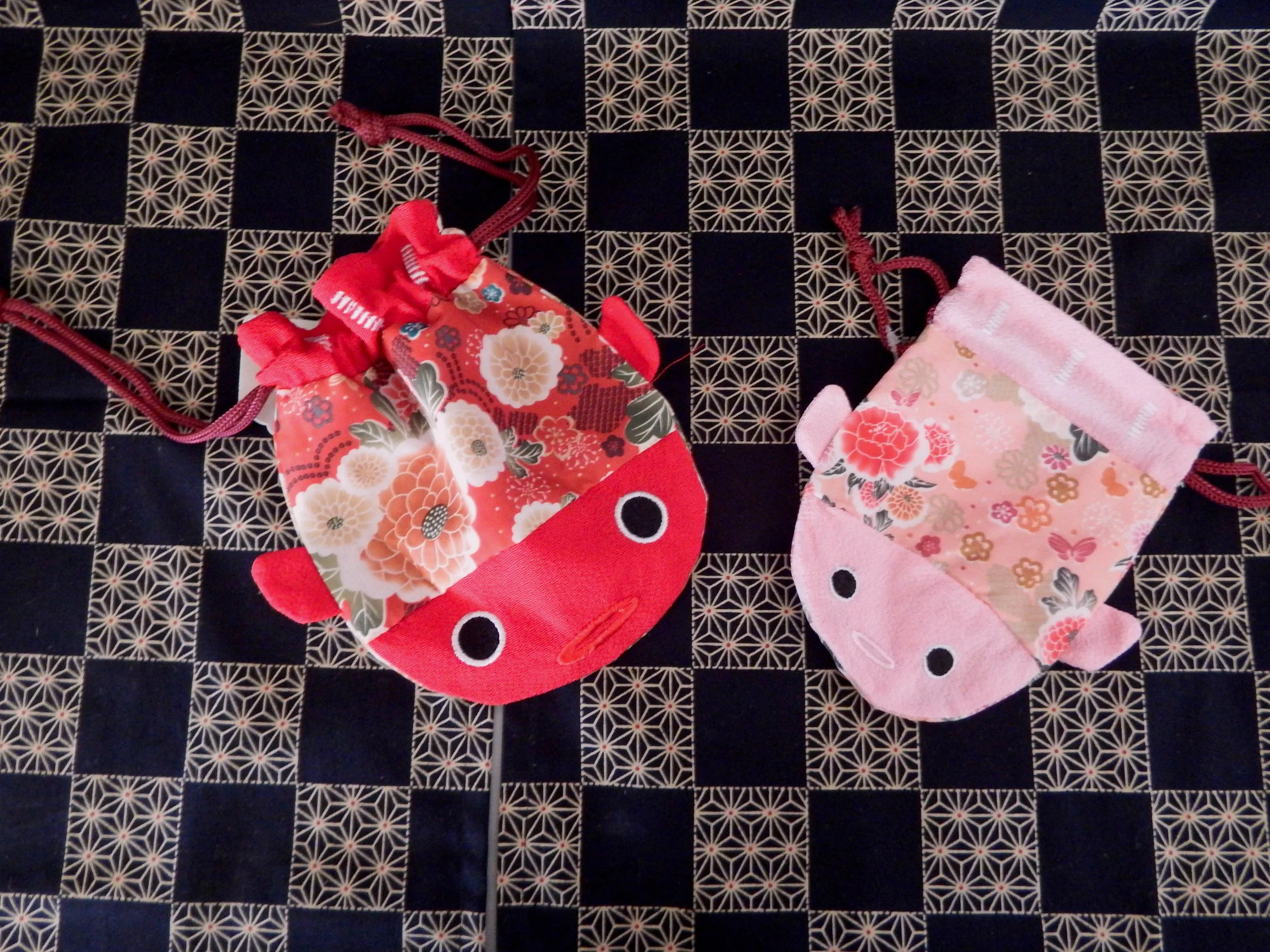 japanese fish pouches