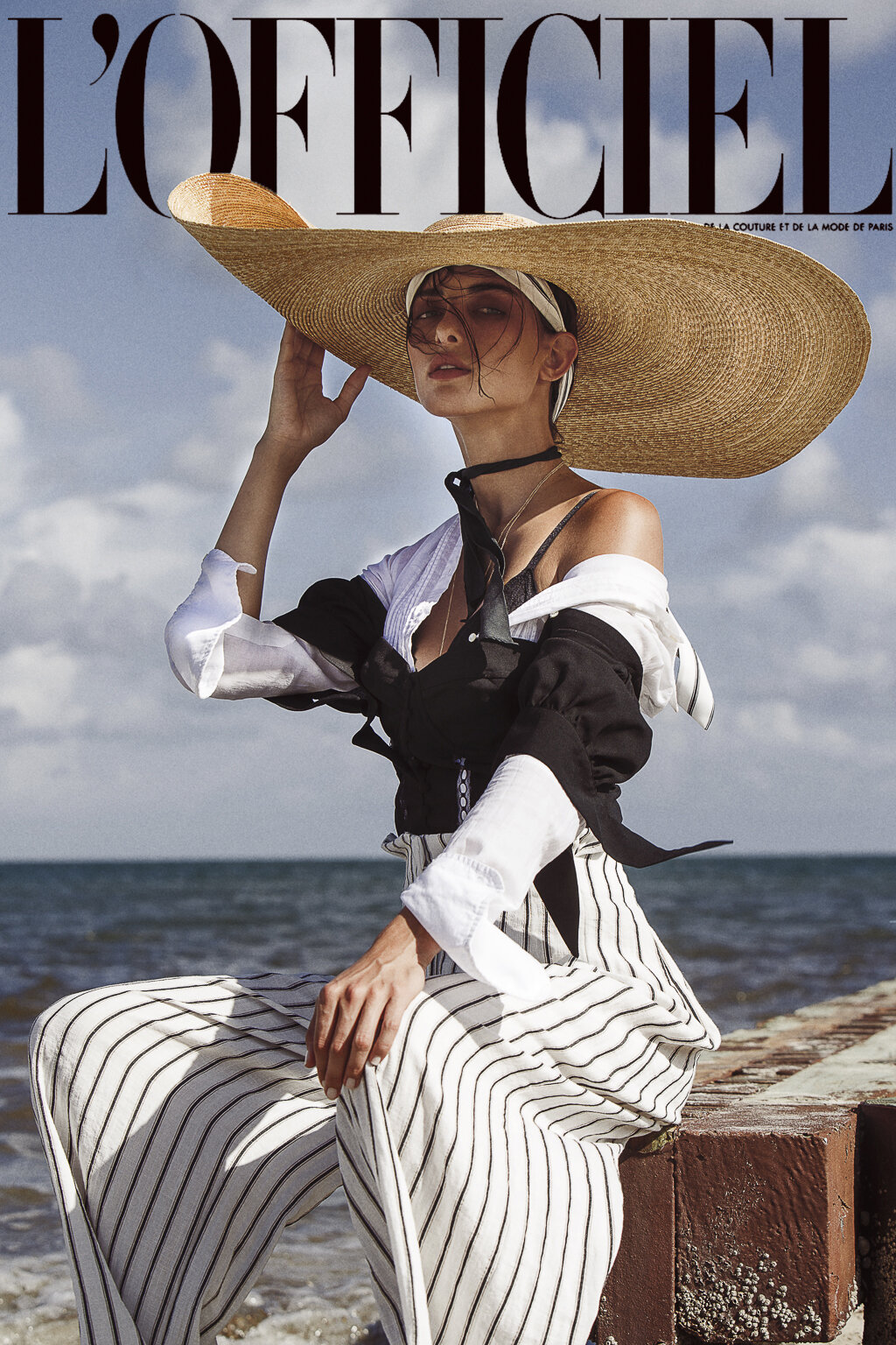 L'officiel magazine cover miami fashion water editorial.jpg