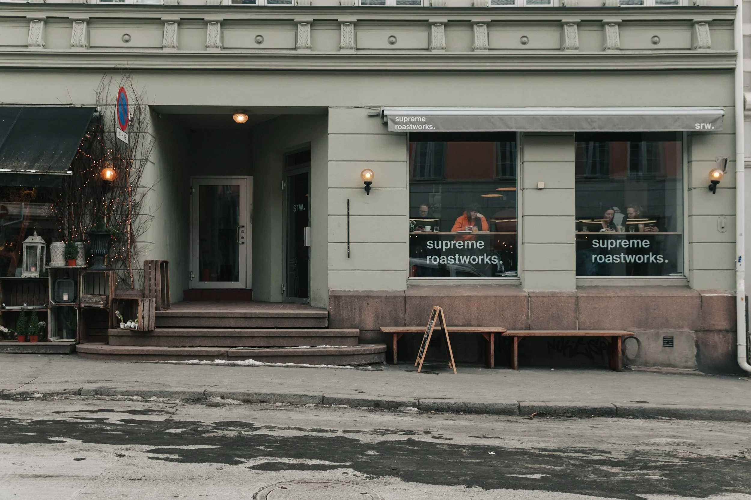 Supreme Roastworks Coffee Shop in Oslo Norway — Haarkon