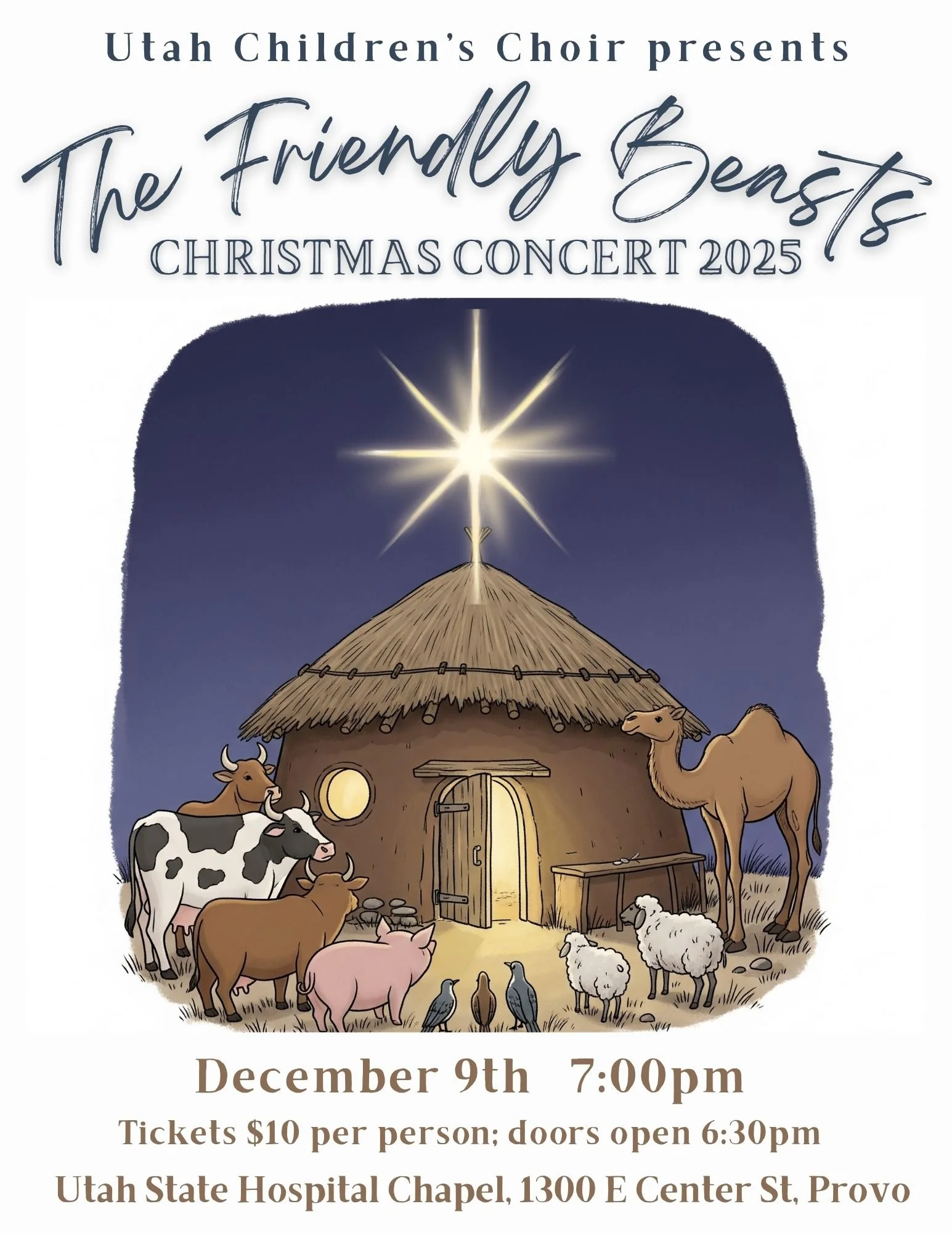 Christmas Concert: "THE FRIENDLY BEASTS"