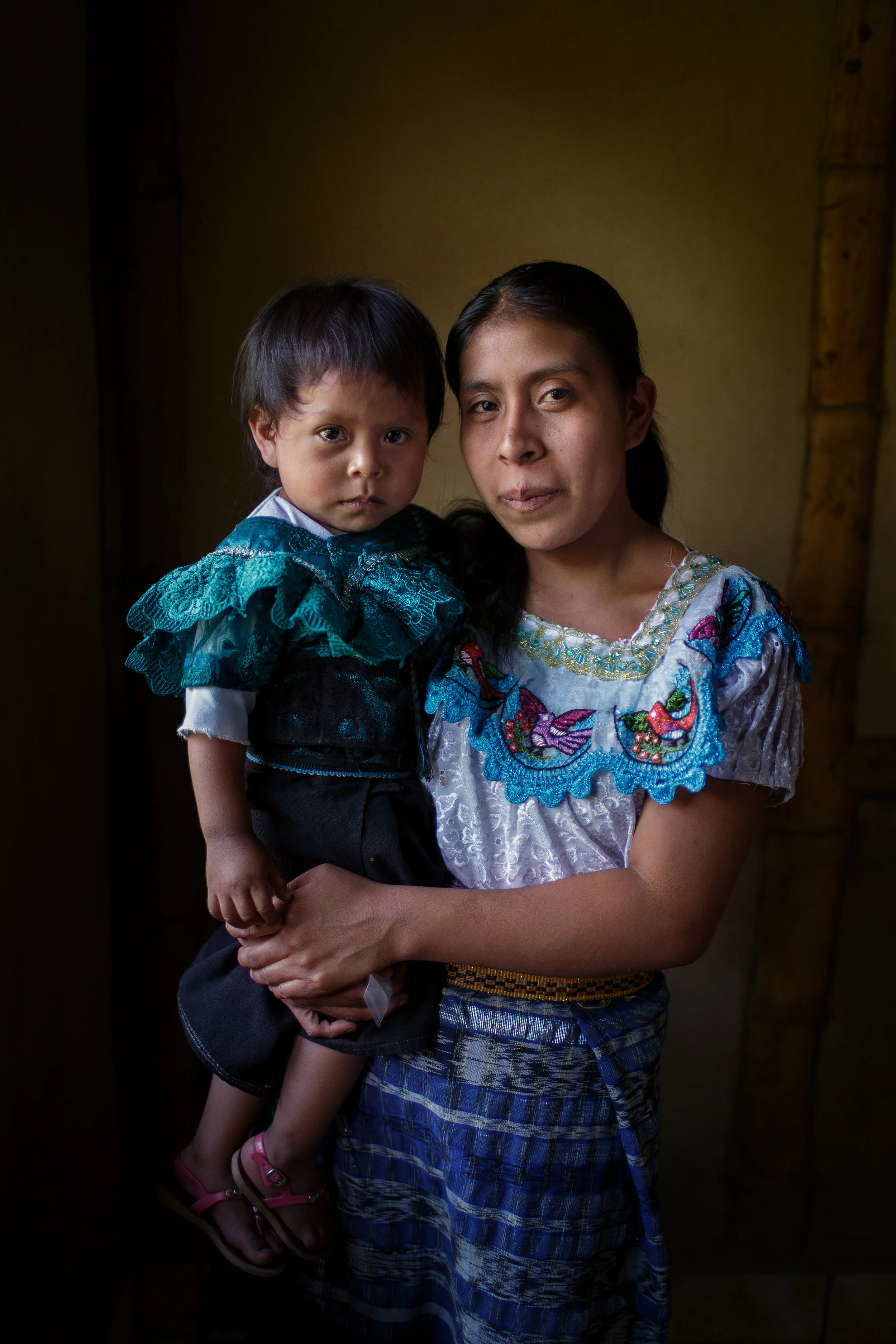 Well mother, well child clinic for mothers with undernourished children in Sololá, Guatemala. 2017 for ODIM.
