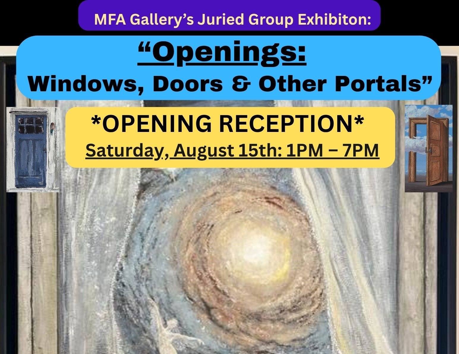 Windows, Doors &amp; Other Portals @MFA Gallery