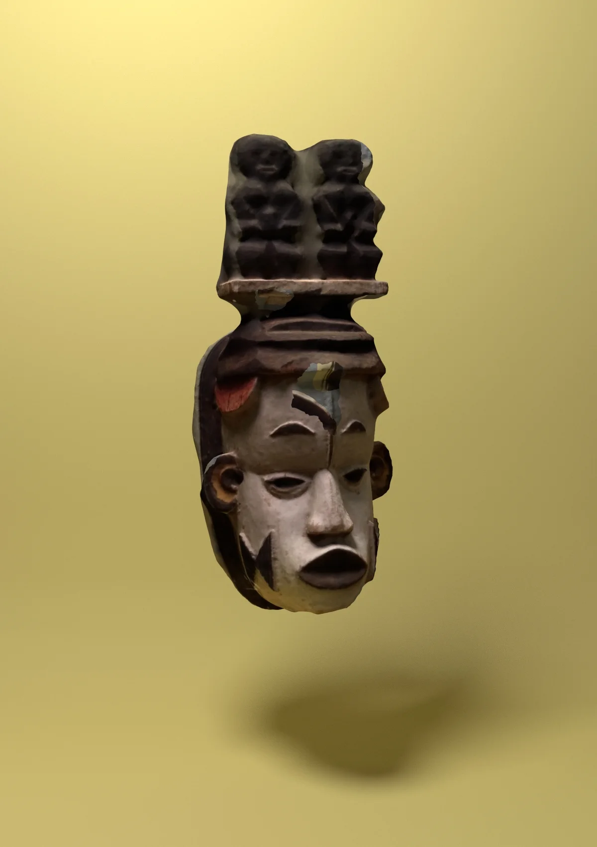 The Collection: PRM Mask (Lost in Translation), Digital Print, 19 x 27 inches, 2016