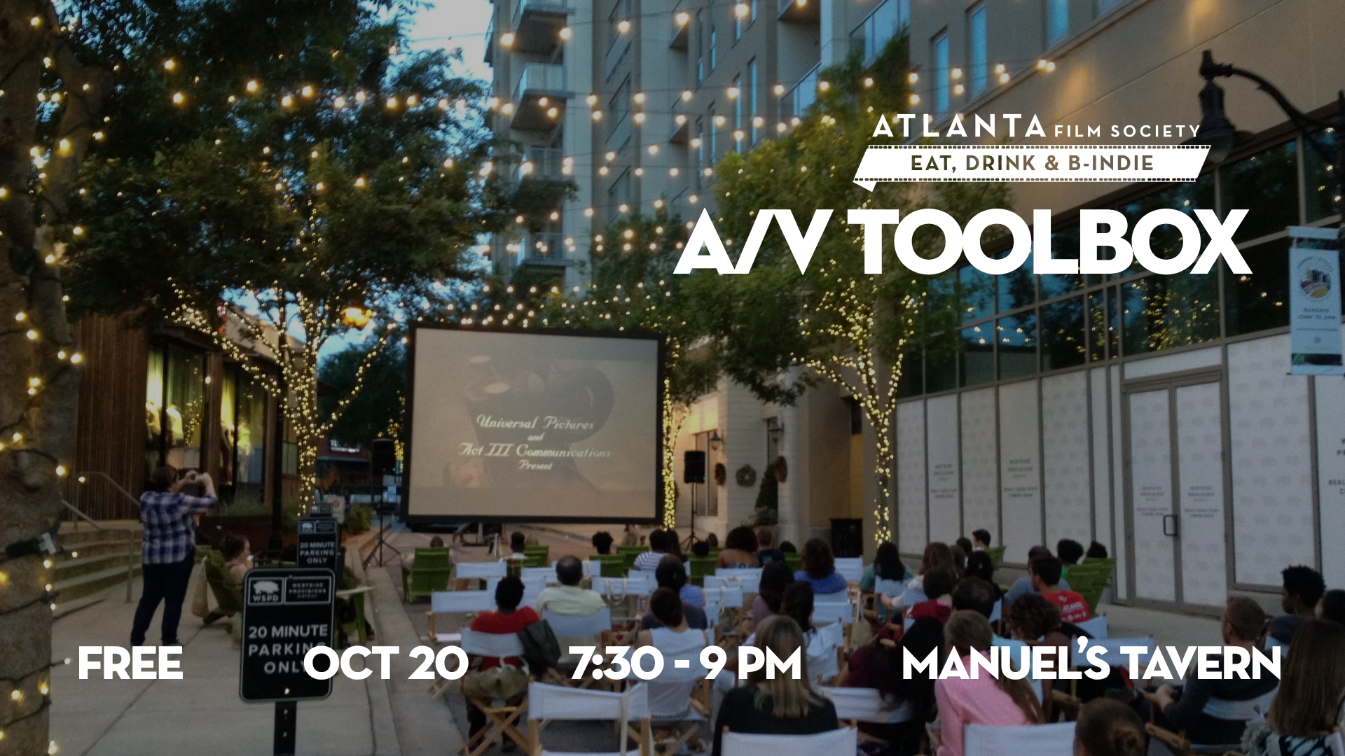 Eat, Drink &amp; B-Indie: A/V Toolbox