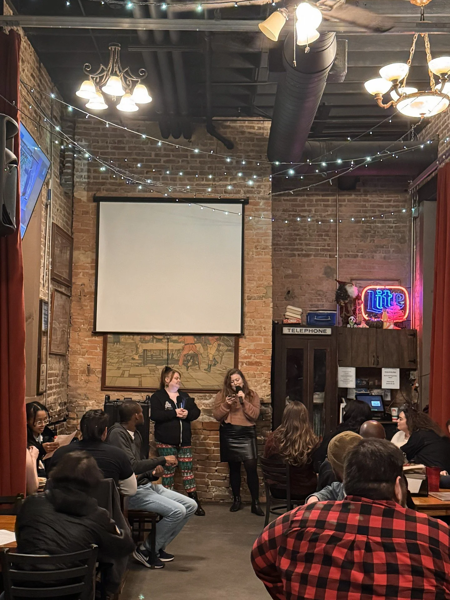 Thank you to everyone who braved the cold weather and came to last week's Eat, Drink &amp; B-Indie! 🥶 If you couldn't make it, no worries! The next #EDBI will be January 20th at Manuel's Tavern! The theme, #ATLFS Through the years (Past &amp; Presen