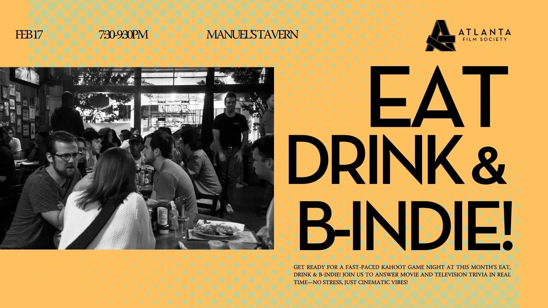 Eat, Drink &amp; B-Indie