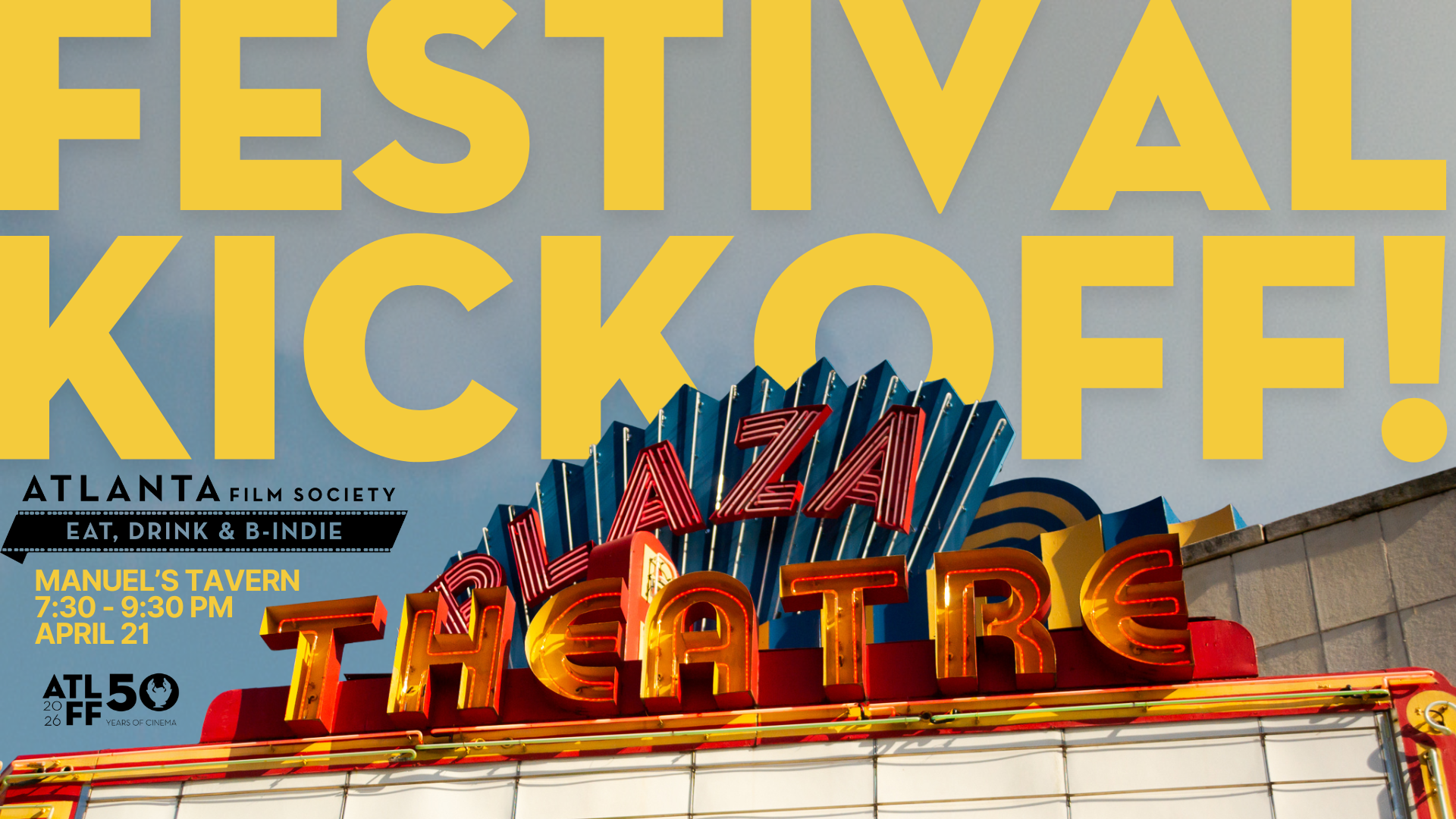 Eat, Drink &amp; B-Indie: Festival Kickoff!