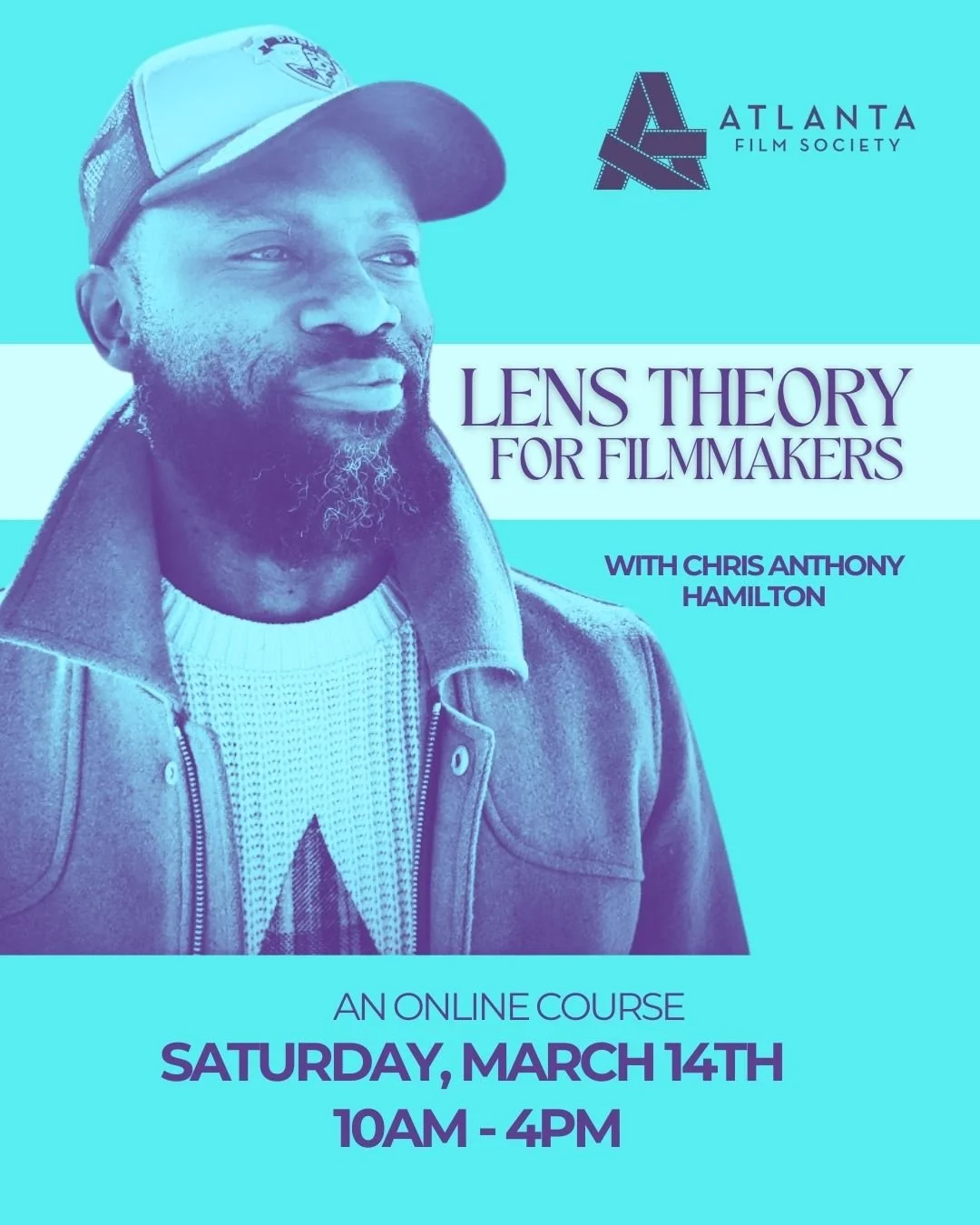 New Class Announced: Lens Theory For Filmmakers! 🎥 Join Director and Cinematographer Chris Anthony Hamilton for an immersive workshop that moves you beyond "auto" settings and into the art of visual storytelling. 💫  For details, including