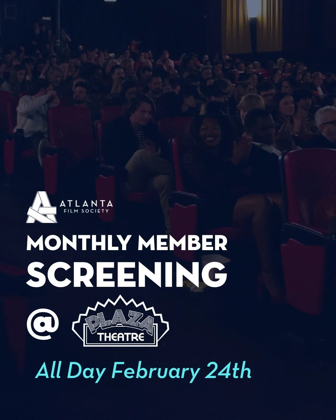 Attention all #ATLFS members: next Tuesday is your free monthly member screening! 🍿 Join us at the @PlazaAtlanta and receive one ticket to any movie of your choice, on us!💯

Members, go to plazaatlanta.com to see what's playing 🎬 Non-members, go t