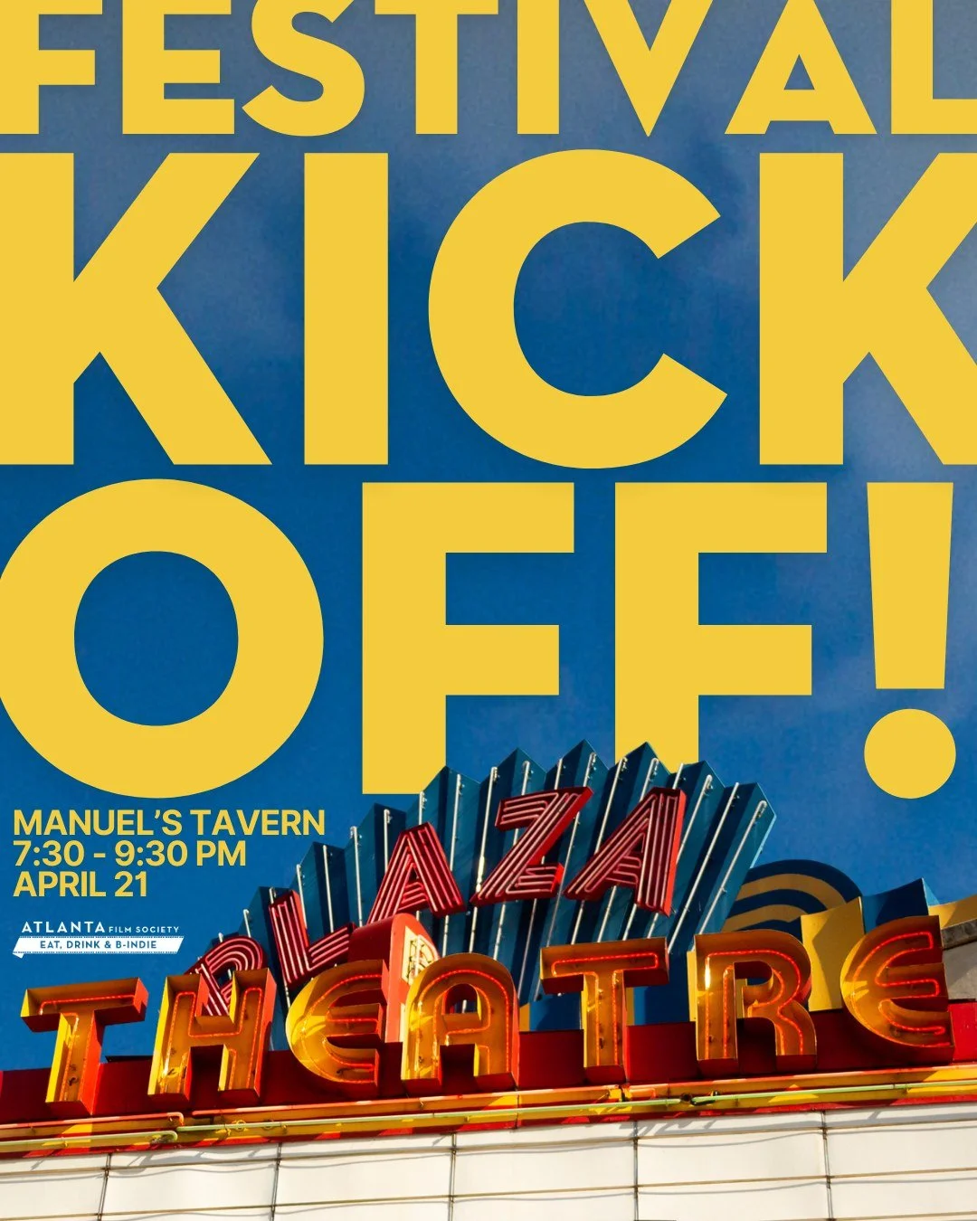 Thank you to everyone who joined us last night at Manuel's Tavern for Eat, Drink &amp; B-Indie as we previewed the 2026 Creative Conference. Next month, we kick off the 50th Atlanta Film Festival season as we preview some of what to expect at ATLFF'5