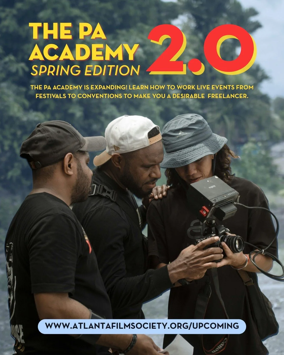 New Class Announced: The PA Academy 2.0: Spring 2026! 🎥 The PA Academy is for anyone looking to break into the entertainment business. 🎞️ For details, including scholarship info, click 👉 https://www.atlantafilmsociety.org/calendar/2026/pa-academy-