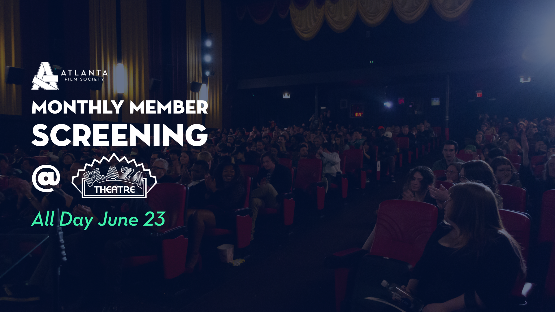 FREE MONTHLY MEMBER SCREENINGS: JUNE 2026