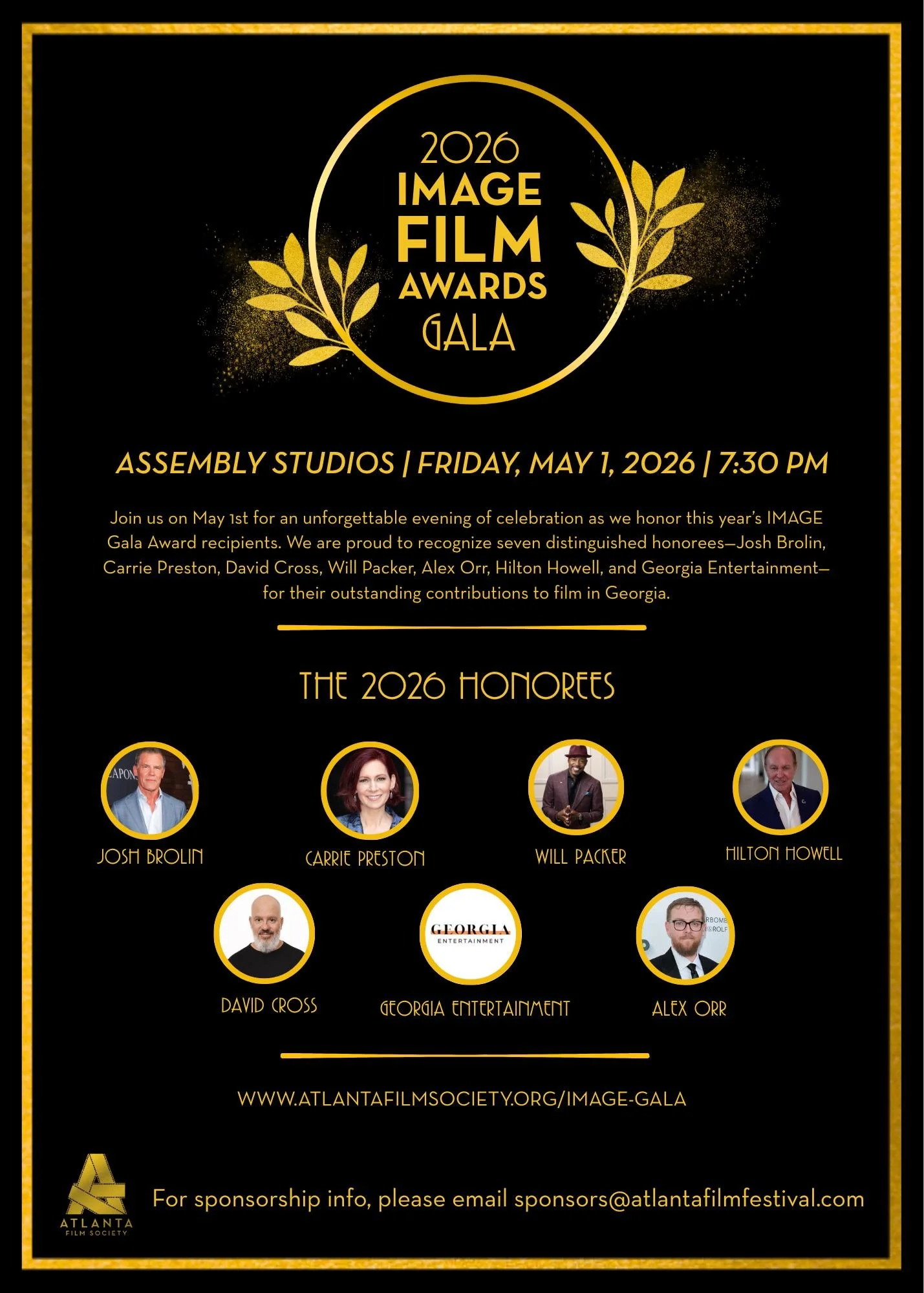 Tickets are on sale now! 🤩 To be part of this prestigious event, visit www.atlantafilmsociety.org/image-gala  or comment "gala" to receive a DM!🍑🎥 #atlfs #atl #indiefilms #southernhollywood