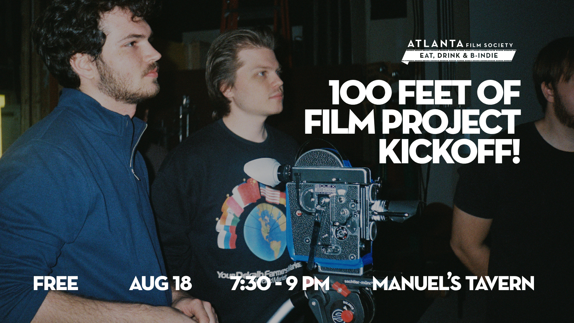 Eat, Drink &amp; B-Indie: Kodak The 100 Feet of Film Project Kickoff!