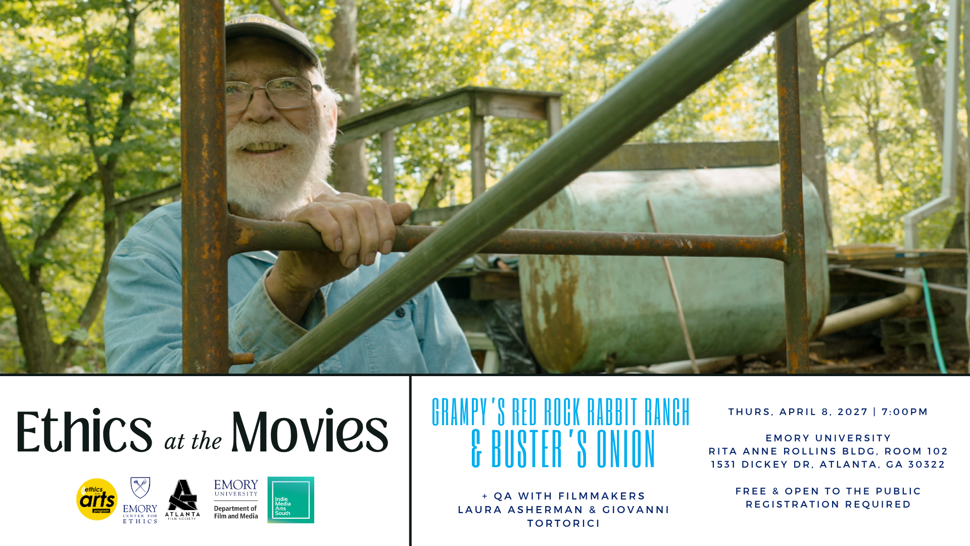 Spring Ethics @ the Movies - GRAMPY'S RED ROCK RABBIT RANCH / BUSTER'S ONION