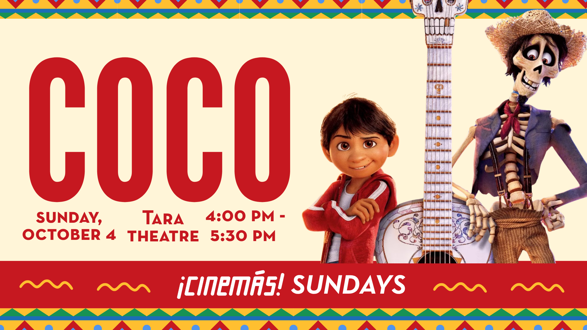 ​¡CINEMÁS! SUNDAYS: COCO