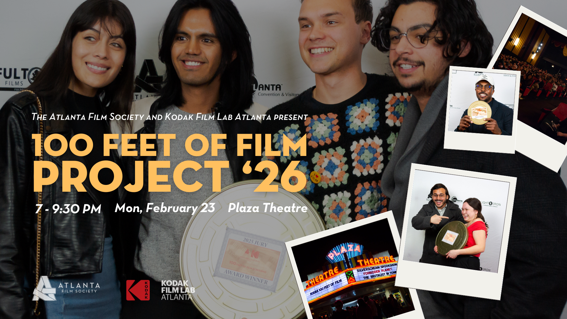 The 100 Feet of Film Project — Atlanta Film Society