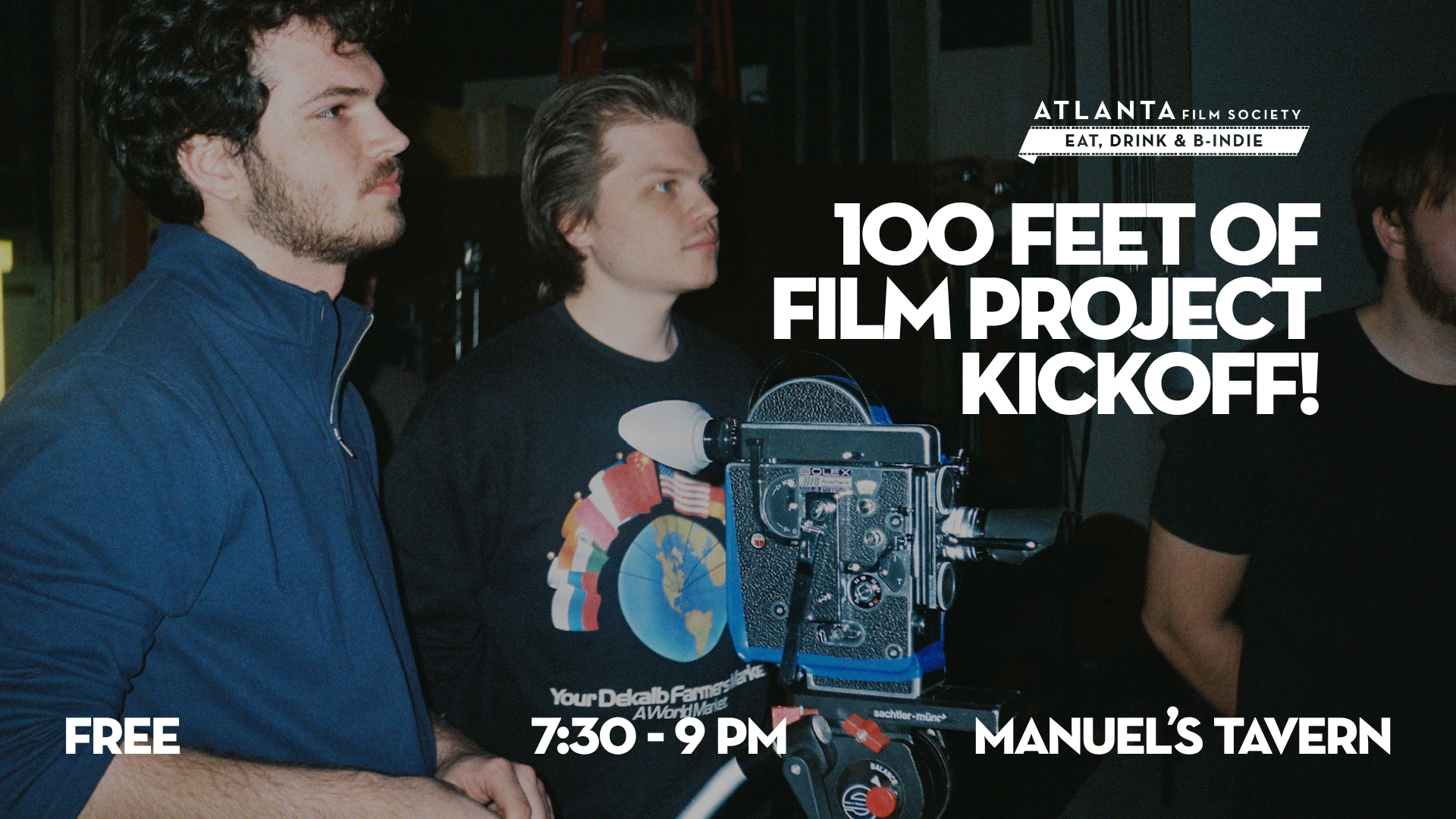 Eat, Drink &amp; B-Indie: Kodak The 100 Feet of Film Project Kickoff!
