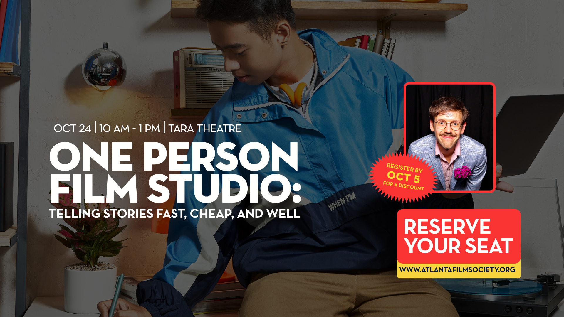 One Person Film Studio: Telling Stories Fast, Cheap, and Well