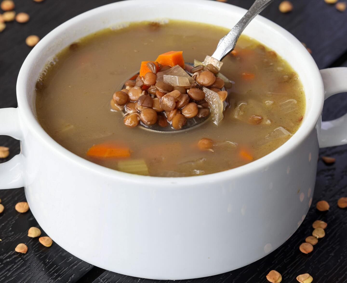 🌱 Our Vegan Sprouted Lentil Soup is Back 🌱

Our beloved Lentil Soup is back on the menu for the season! Dive into a bowl of comfort made with organic sprouted green lentils which offer the benefits of improved digestion and nutrient absorption.

Ea