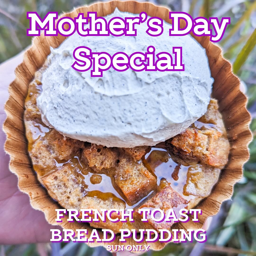 🌸 Celebrate Mother&rsquo;s Day with a Sweet Treat at Fermentation Farm! 🌸

This Sunday, treat your mom to something as special as she is with our French Toast Bread Pudding! Crafted from our unique long-fermented sourdough bread, each piece is soak