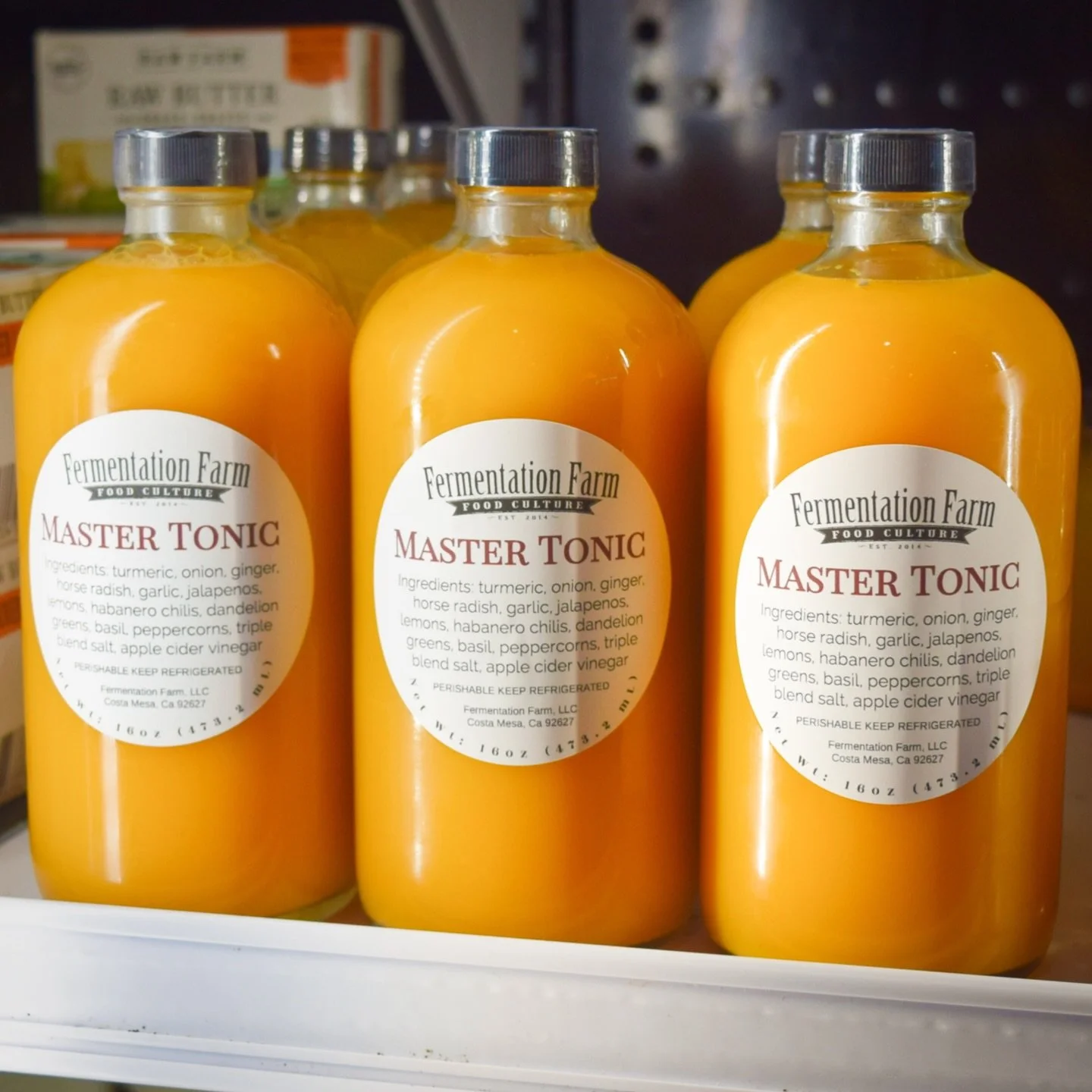 🧡 FERMENTED MASTER TONIC 🧡

New Year, new habits. Start 2026 with a strong gut and resilient immune system! 💪✨

Our Fermented Master Tonic is your go-to daily wellness shot, crafted to support digestion, immunity, and detox&mdash;especially during