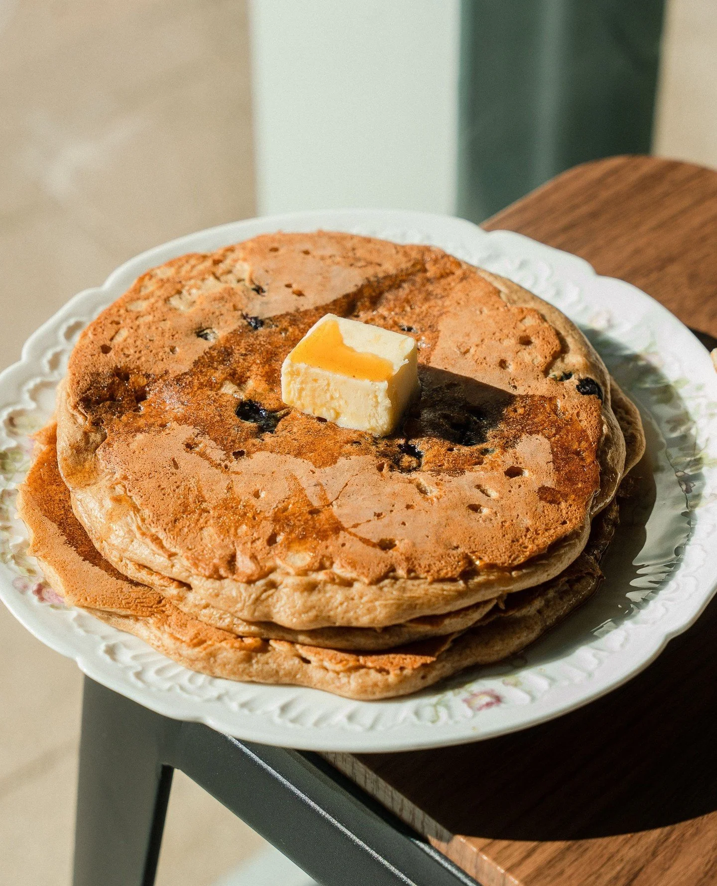 Weekends are for Sourdough Pancakes; we don't make the rules 😉⁠
sourdough starter &middot; grass-fed butter &middot; pure maple syrup⁠
long-fermented so they actually digest well. add blueberries. you won't regret it. 🫐
