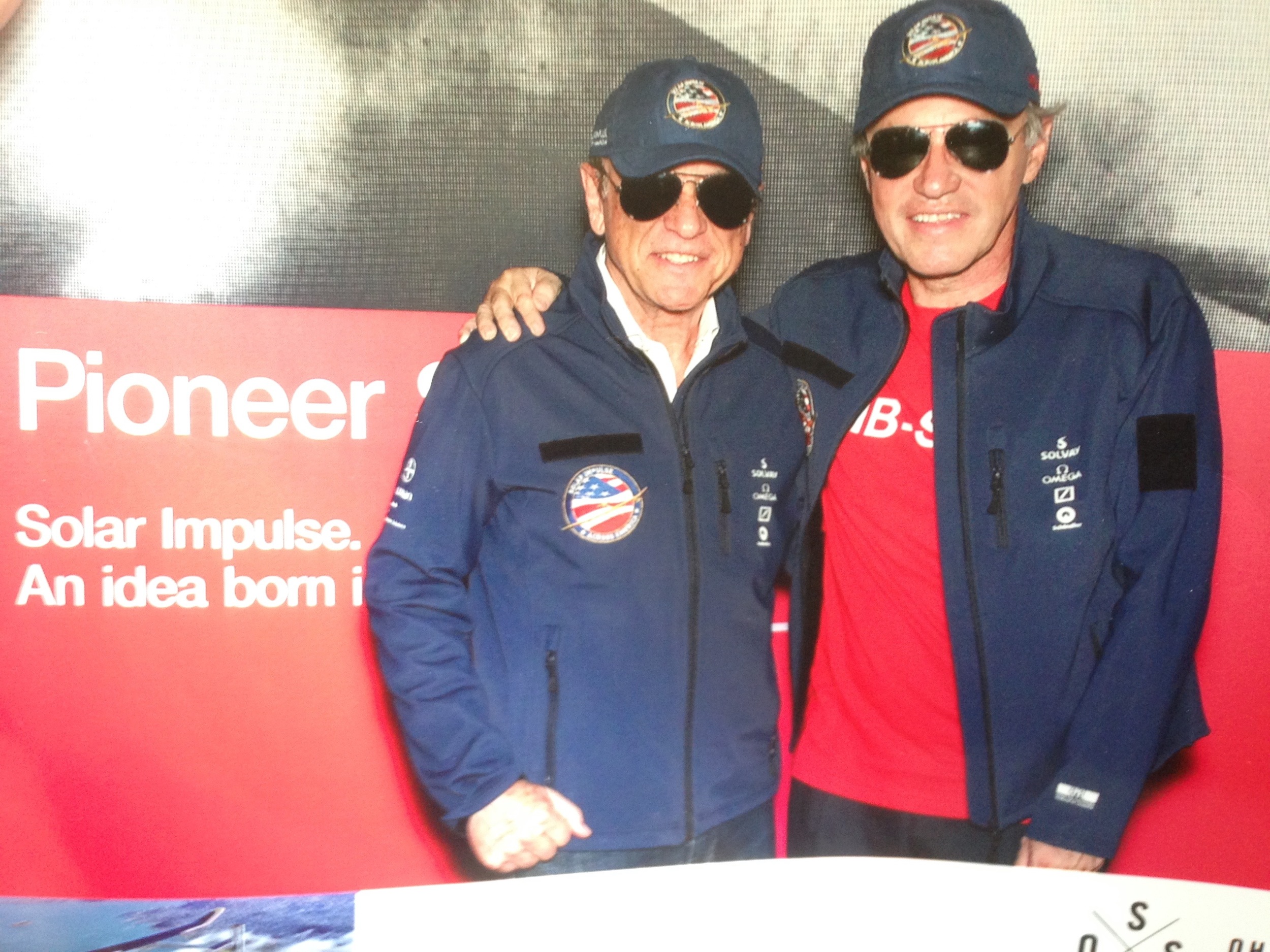 Solar Impulse Reception with Consul General Francois Barras