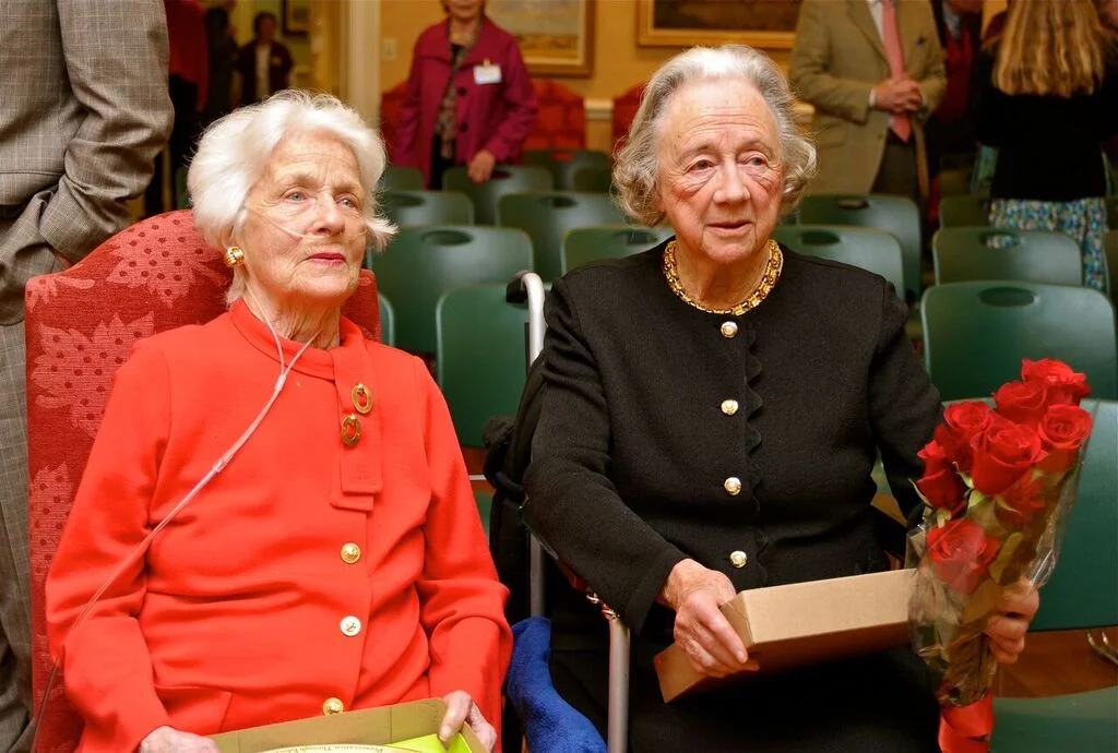 Janet Grayson Whitehouse, left, and Hope Porter