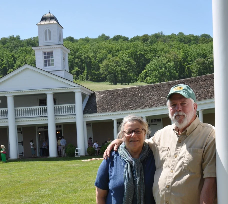 Barbara Bearman and Russ Beal, consummate Mosby Heritage Area Association volunteers