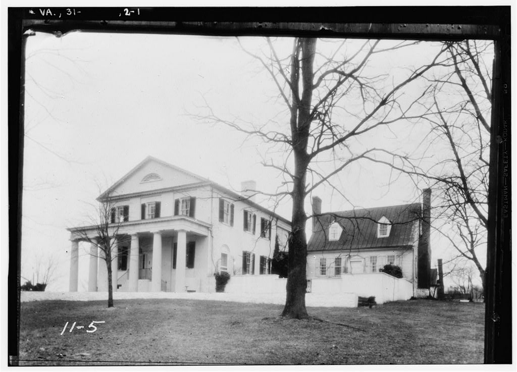 Oak Hill, Marshall's Country Estate near Delaplane