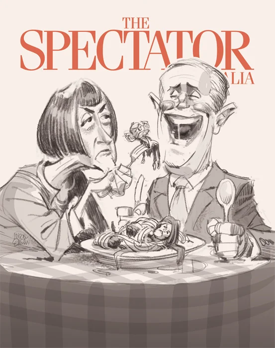 Cover art for The Spectator -- Illustration © Anton Emdin 2016. All rights reserved.