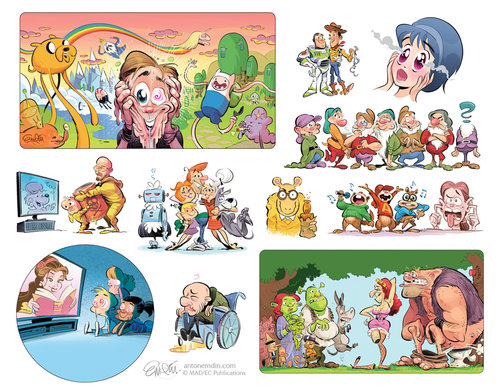 The 50 Worst Things About Cartoons — ANTON EMDIN | ILLUSTRATION, DESIGN &  ART DIRECTION